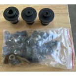 Lot of Retention Knobs and Bilz Quick Change Tabs