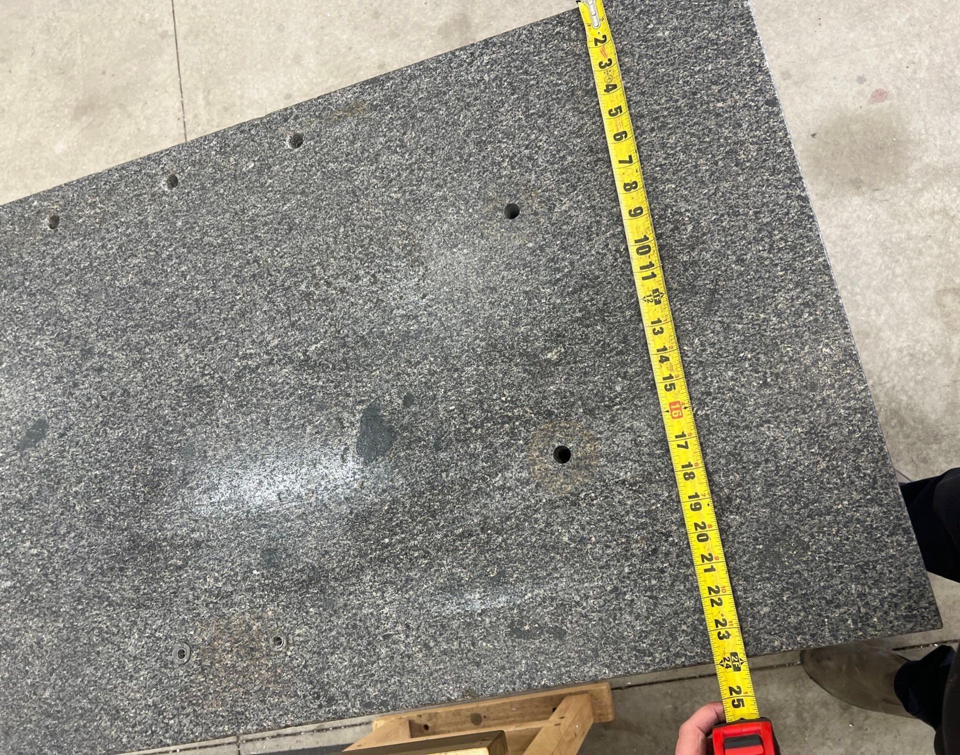 36"x24"x6" Granite Inspection Plate w/Stand - Image 5 of 8