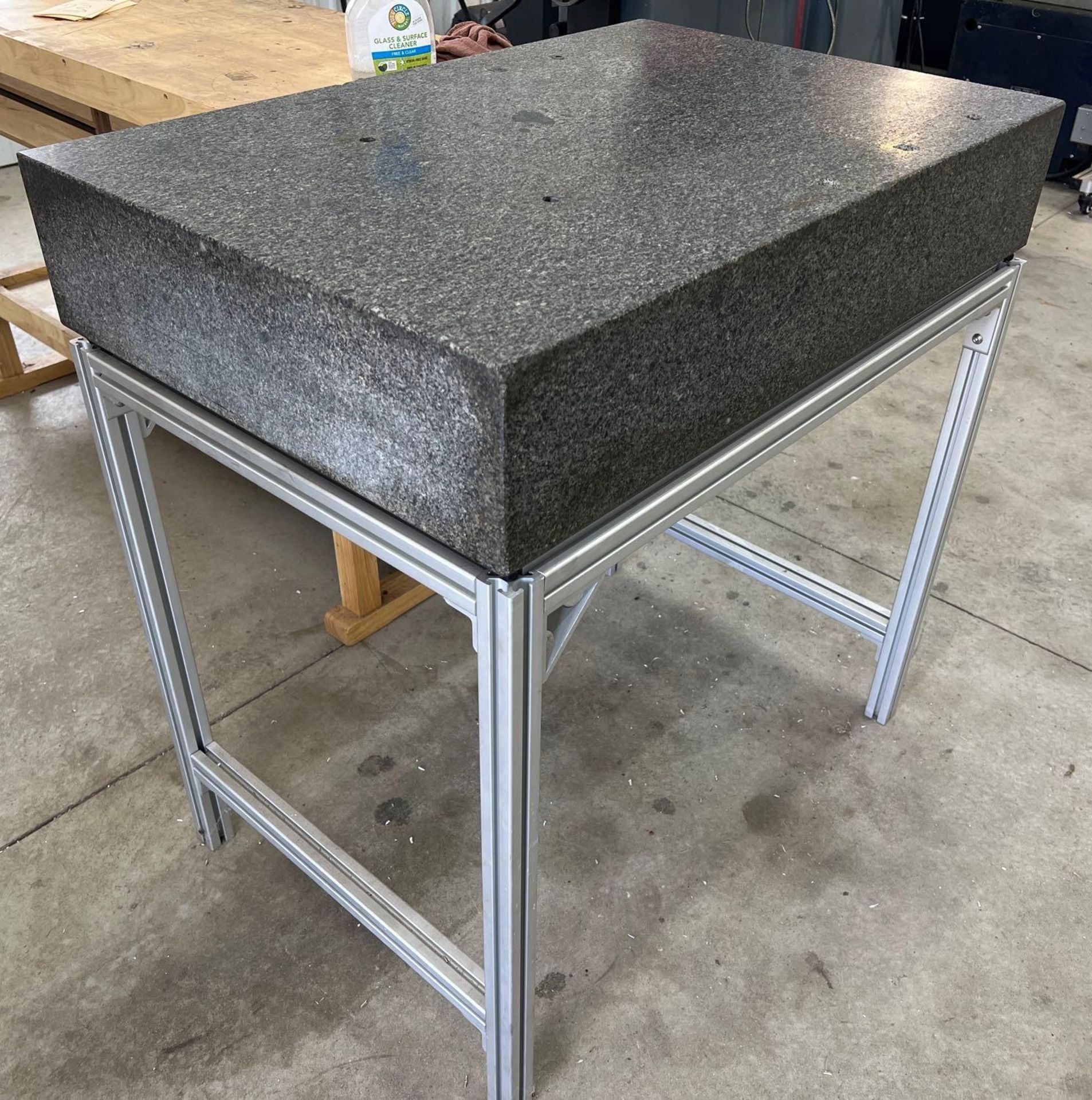 36"x24"x6" Granite Inspection Plate w/Stand