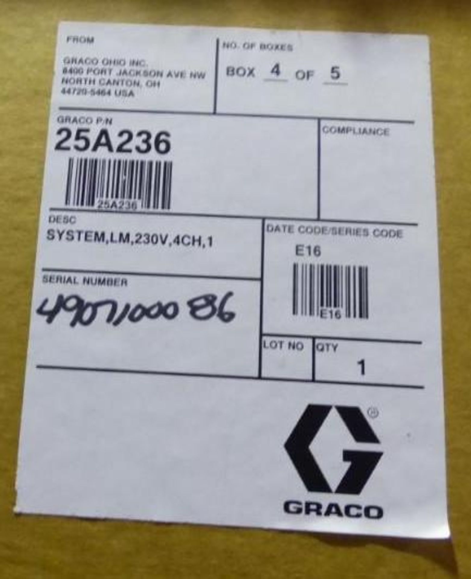 *New In Box* Graco / HB Fuller Liquamelt Adhesive Pump Mod#24V014 - Image 4 of 6