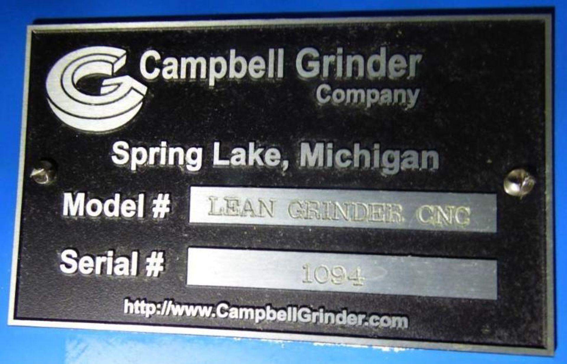 Campbell S-I600 CNC Grinder - Image 12 of 12