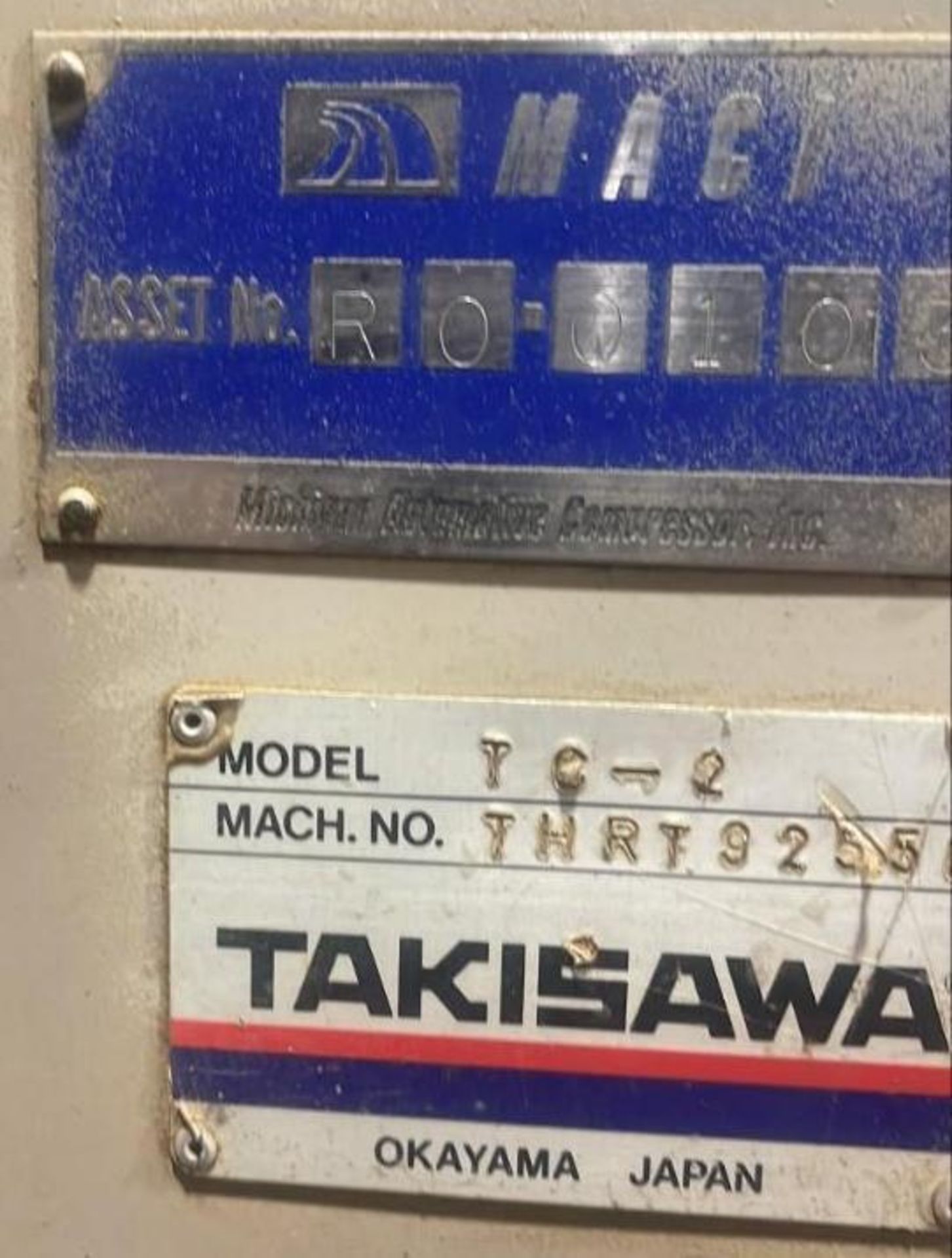 Takisawa TC-2 CNC Lathe - Image 2 of 6