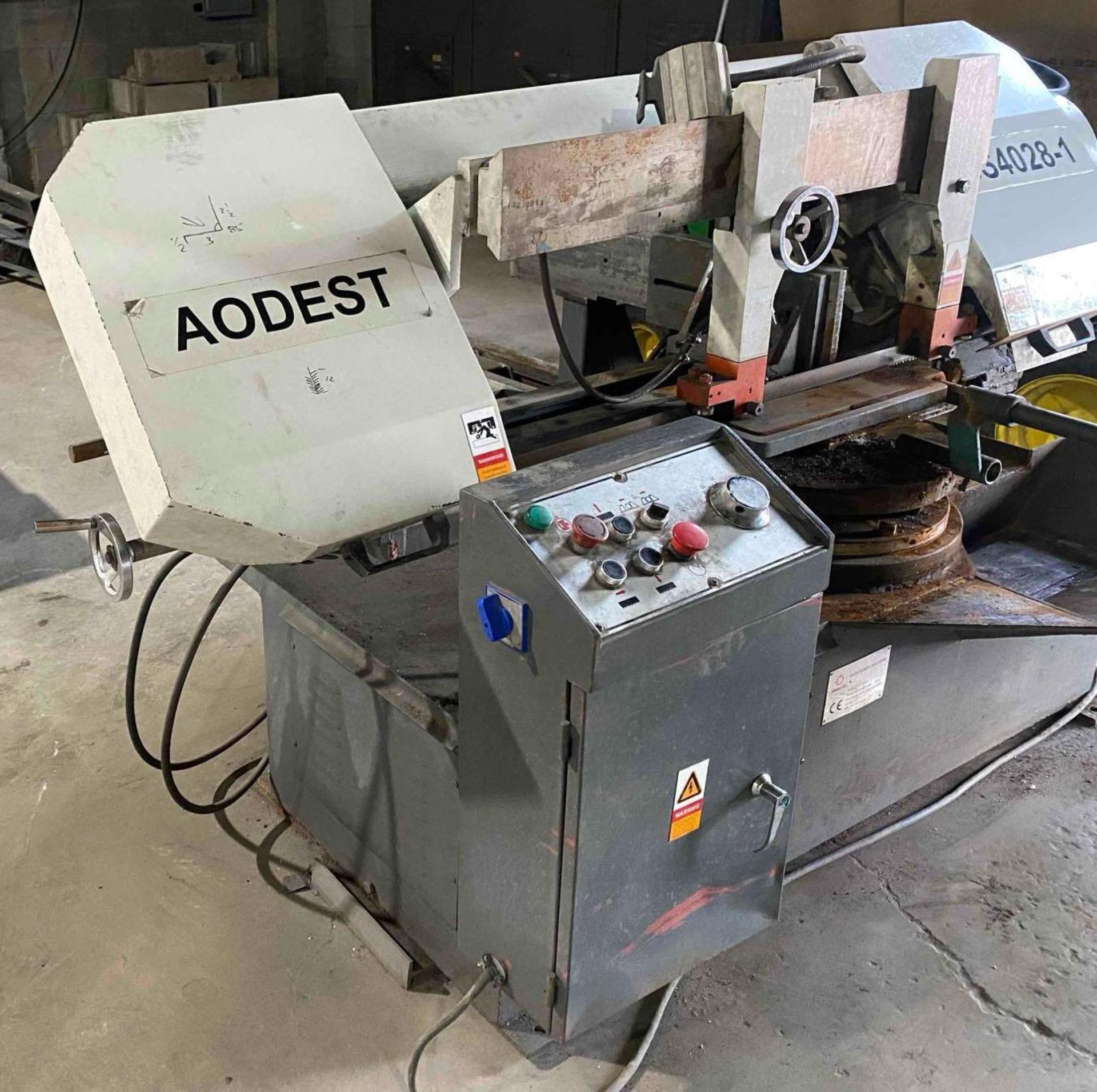 2018 Aodest GS4028 Horizontal Band Saw - Image 6 of 7