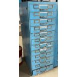 12 Drawer Cabinet with Contents