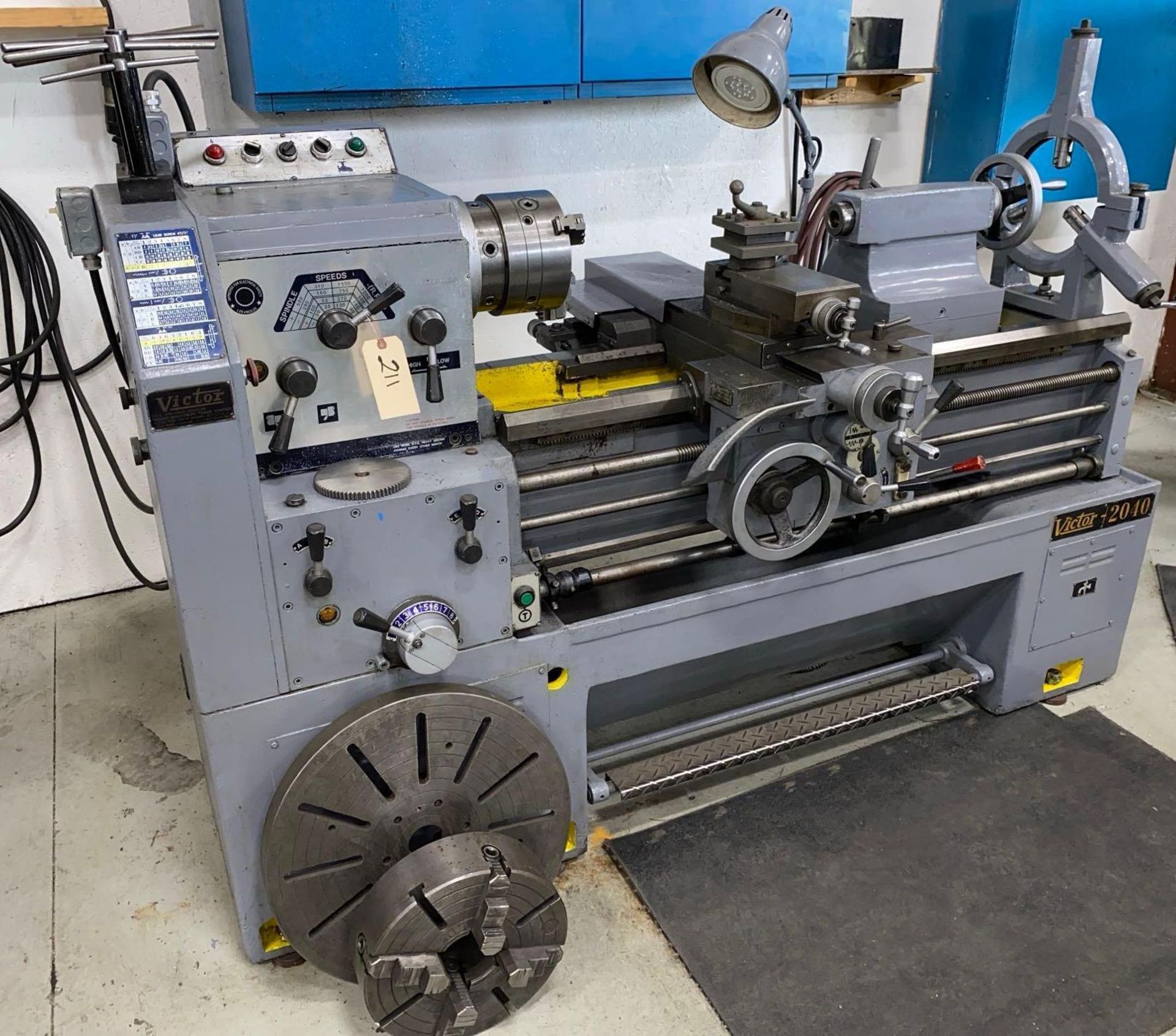 20" x 40" Victor #2040G Engine Lathe