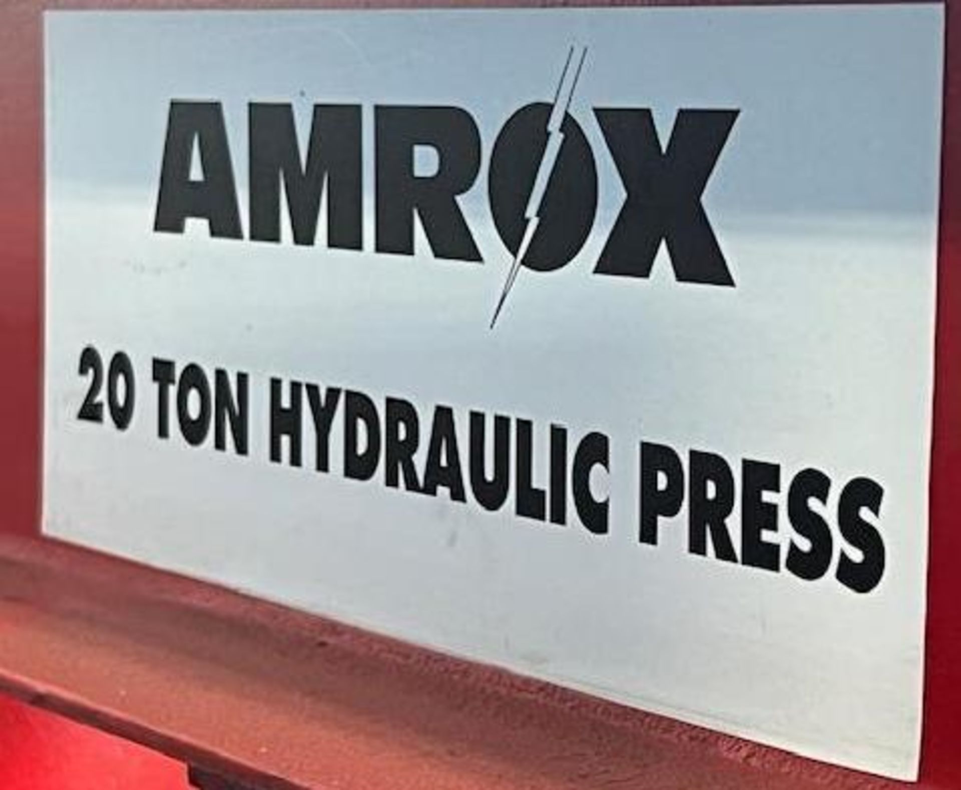 20 Ton Amrox Hydraulic H-Frame Press - Image 5 of 5