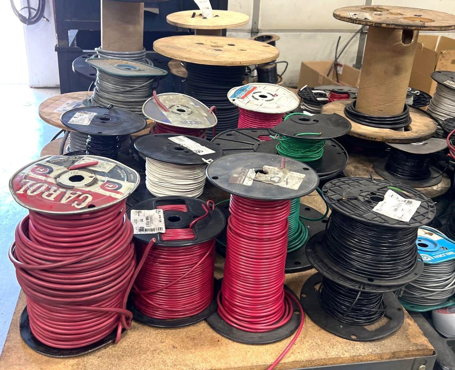Lot of Electrical Wire on Spools and Misc. - Image 6 of 12