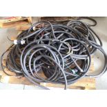 Skid / Lot of Wire w/ Connectors