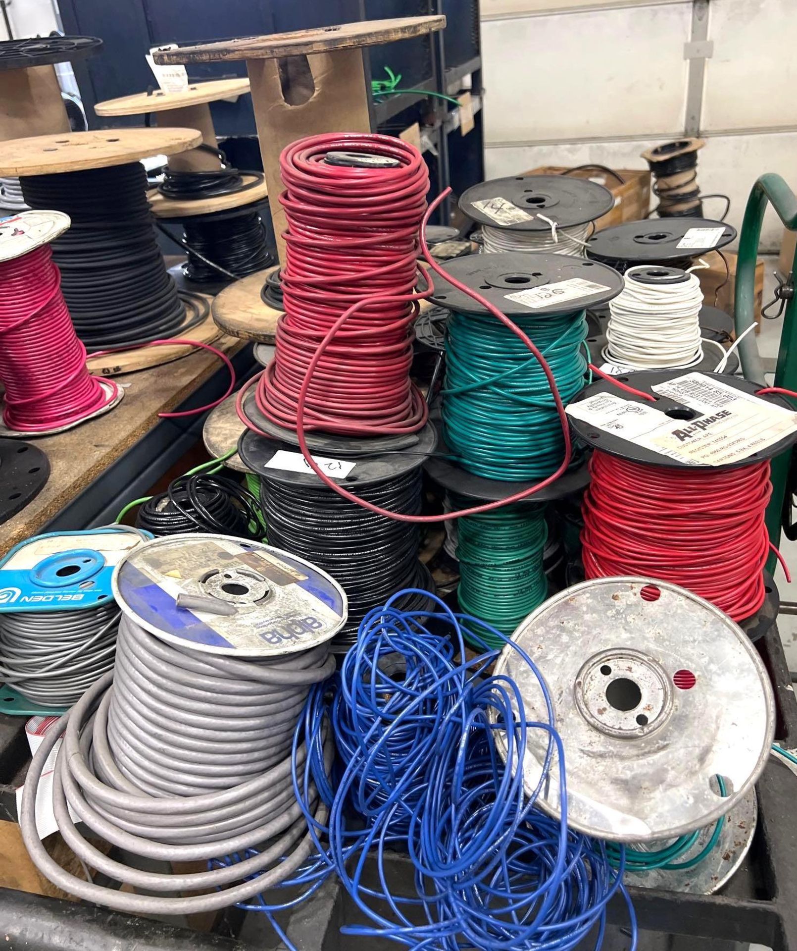 Lot of Electrical Wire on Spools and Misc. - Image 3 of 12
