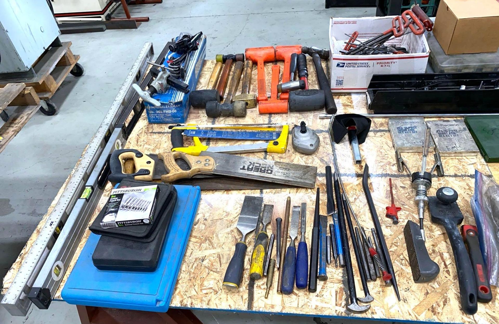 BIG LOT of Hand Tools, Wrenches, Files, Sockets, Levels, Etc. - Image 7 of 7