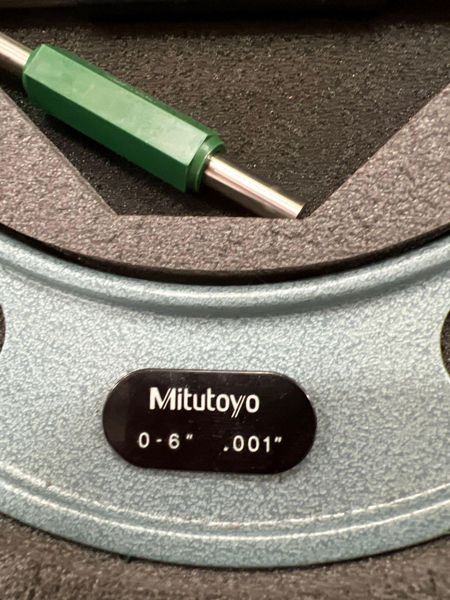 Mitutoyo 104-137 Interchangeable Anvil Outside Micrometer Set, 0 - 6in - Image 4 of 4