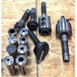 Lot of R8 Tooling for Bridgeport or Similar