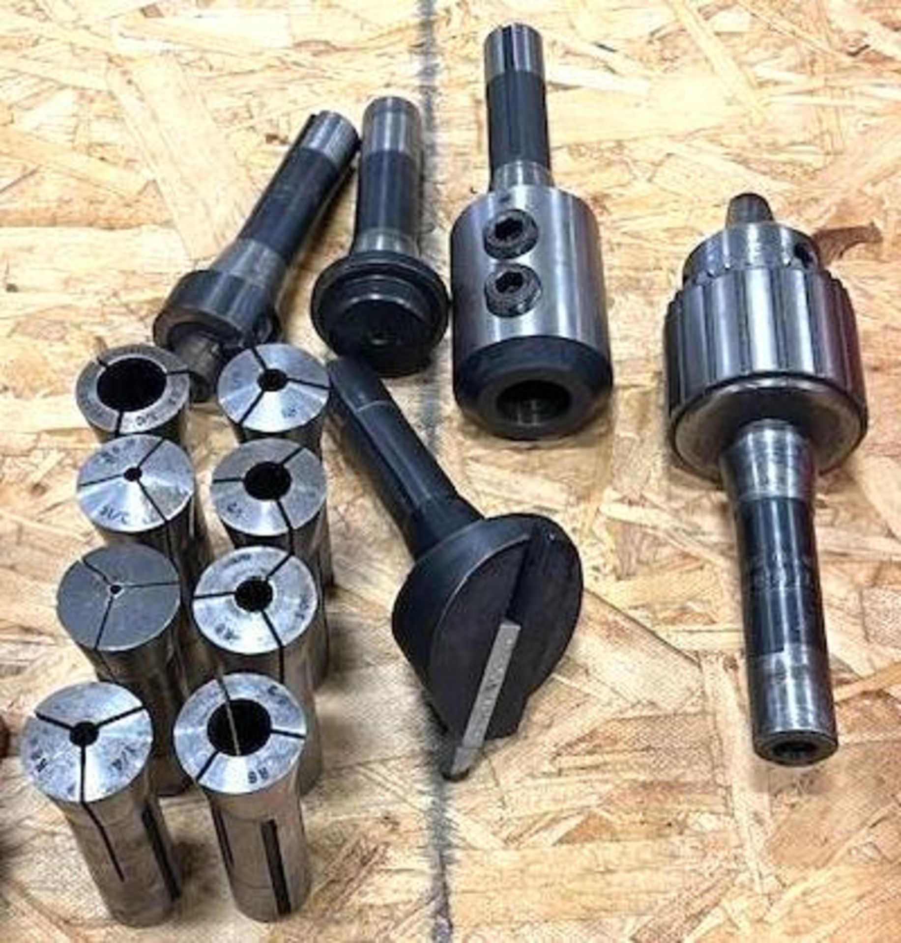 Lot of R8 Tooling for Bridgeport or Similar