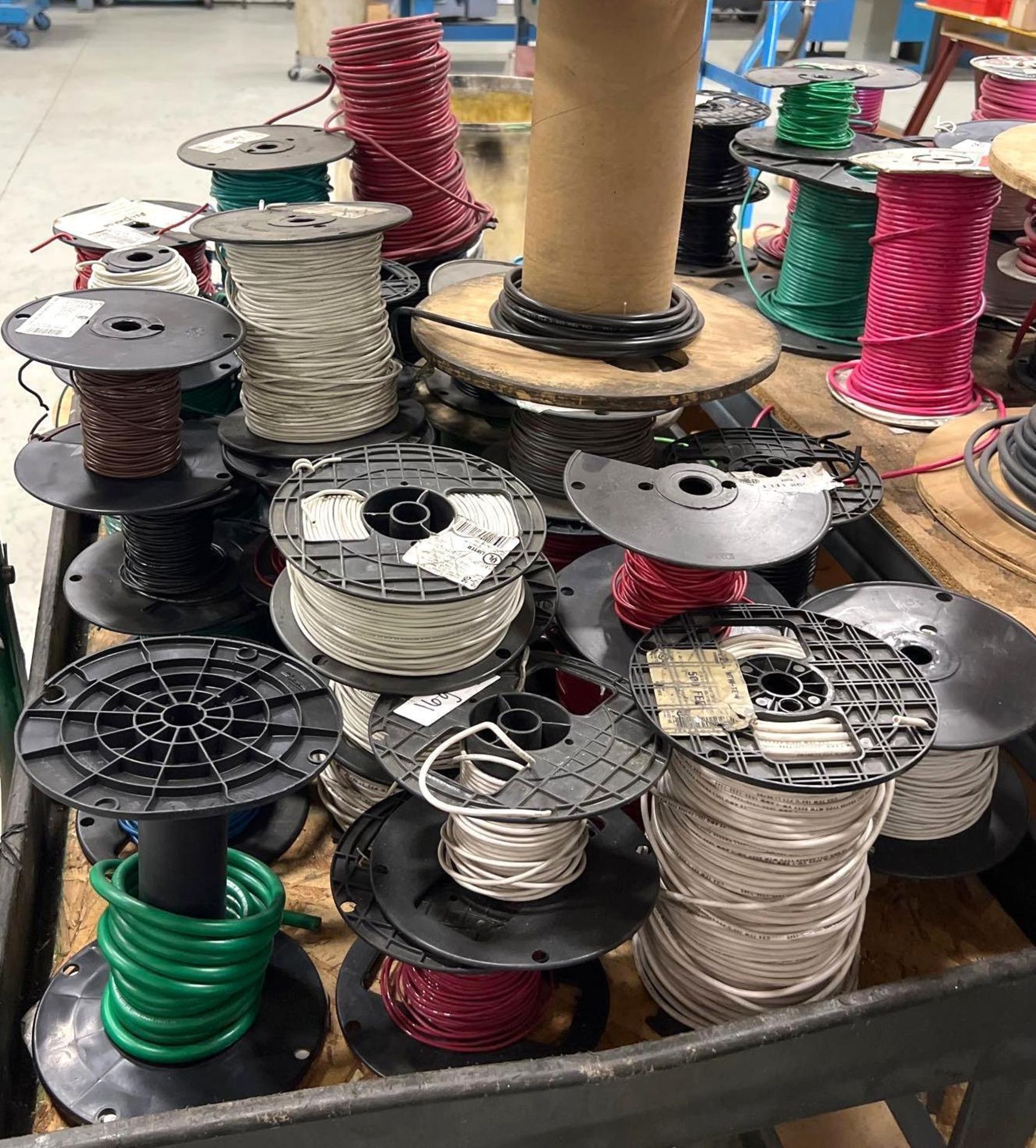 Lot of Electrical Wire on Spools and Misc. - Image 4 of 12