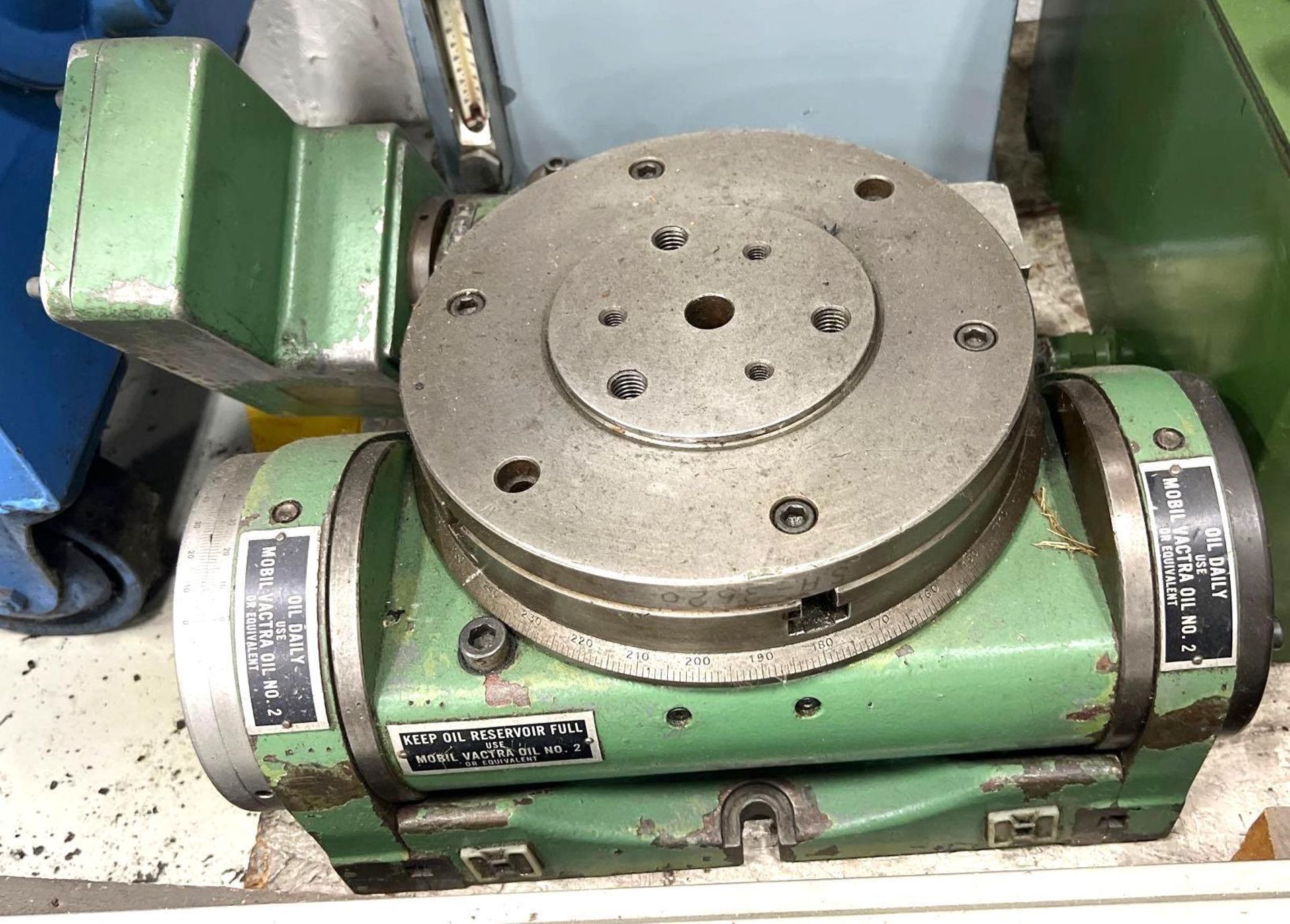 10" Walter Model #: RS 250 G Tilting Rotary Table