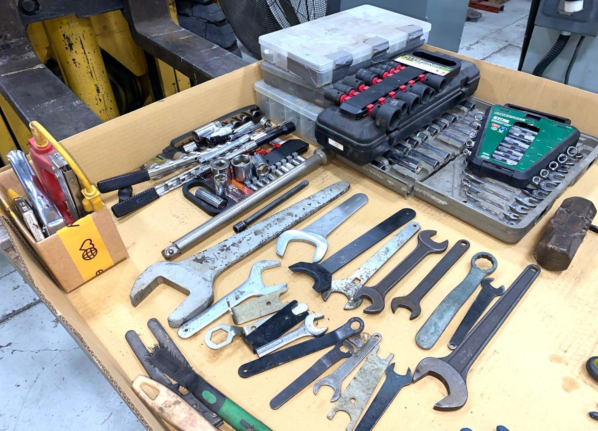 BIG LOT of Hand Tools, Wrenches, Files, Sockets, Levels, Etc. - Image 5 of 7