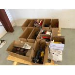 Skid of Misc. Electric Power Tools & Misc. items