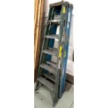 Lot of (2) 6' Step Ladders