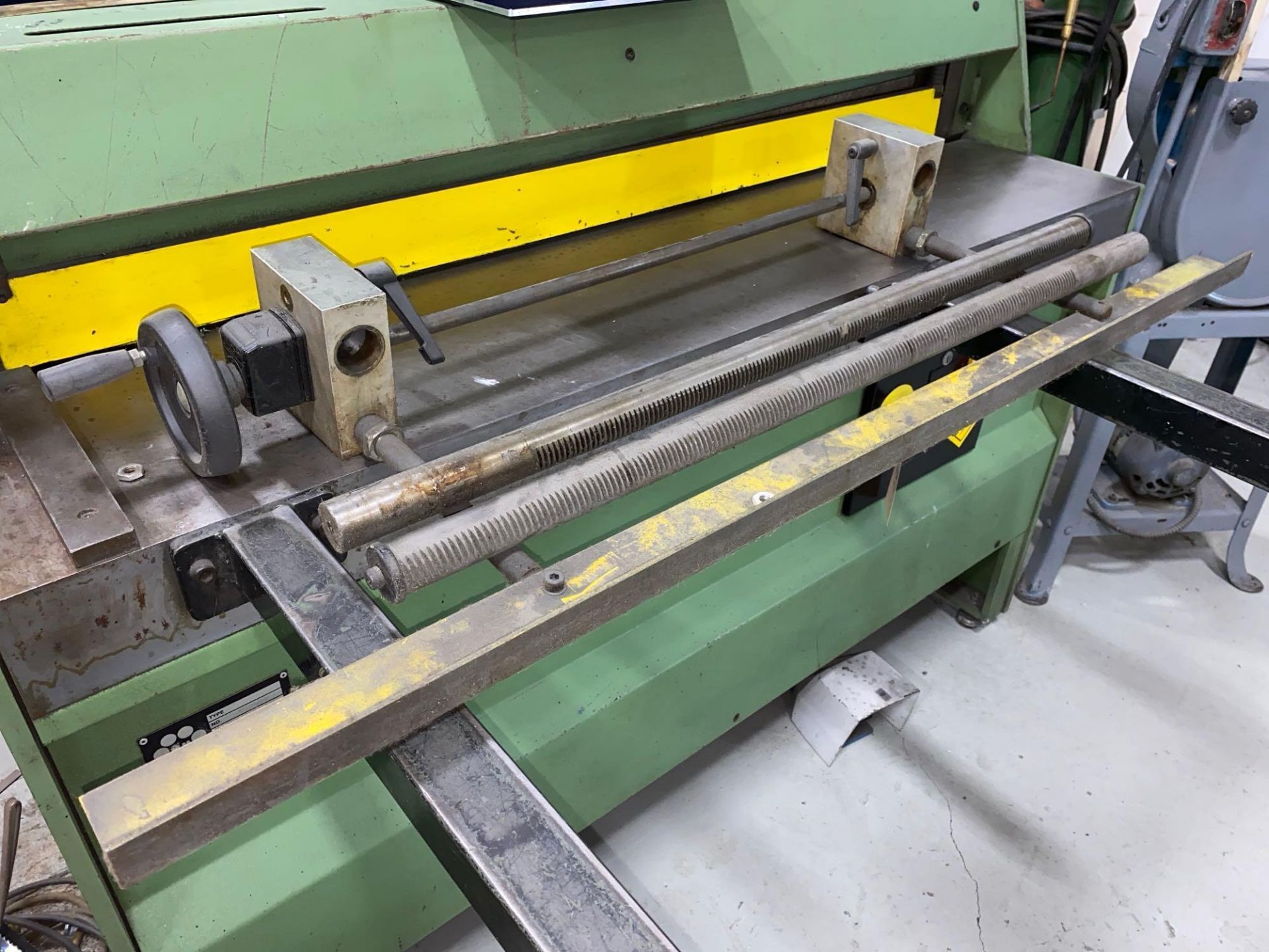 HM Machinery #: JBS-1250/3,0 Power Shear - Image 6 of 8