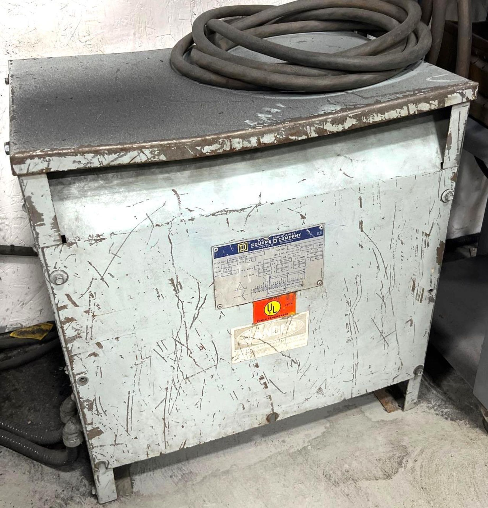 30 KVA Three Phase Transformer, 480 to 208/120V - Bild 2 aus 3