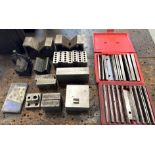 Lot of Misc. Inspection Items, V-Blocks, Parallels, Etc.