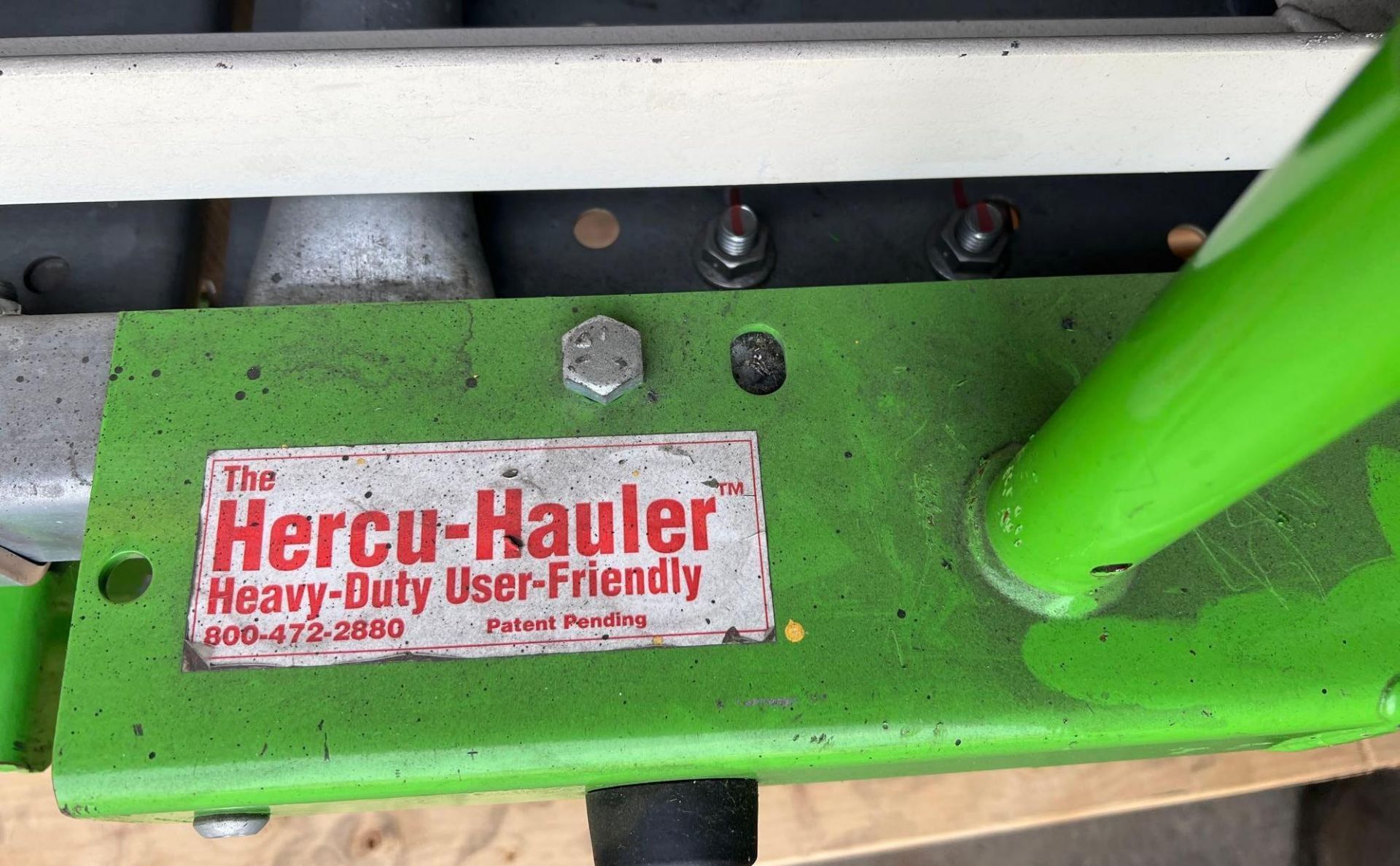 (2) Hercu-Hauler 4 - Bare Frame w/Fixture Material Handling Cart - Image 8 of 14