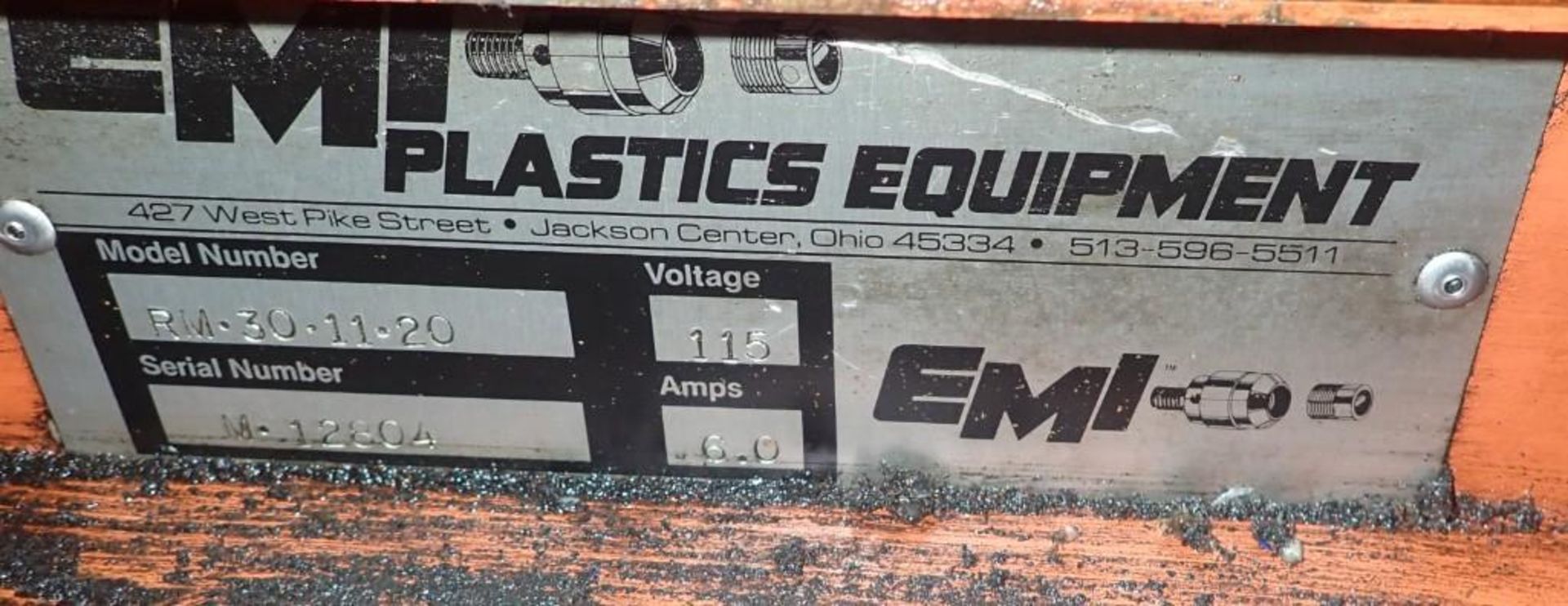 EMI Plastics Equipment #RM-30-11-20 Belt Conveyor - Image 5 of 5