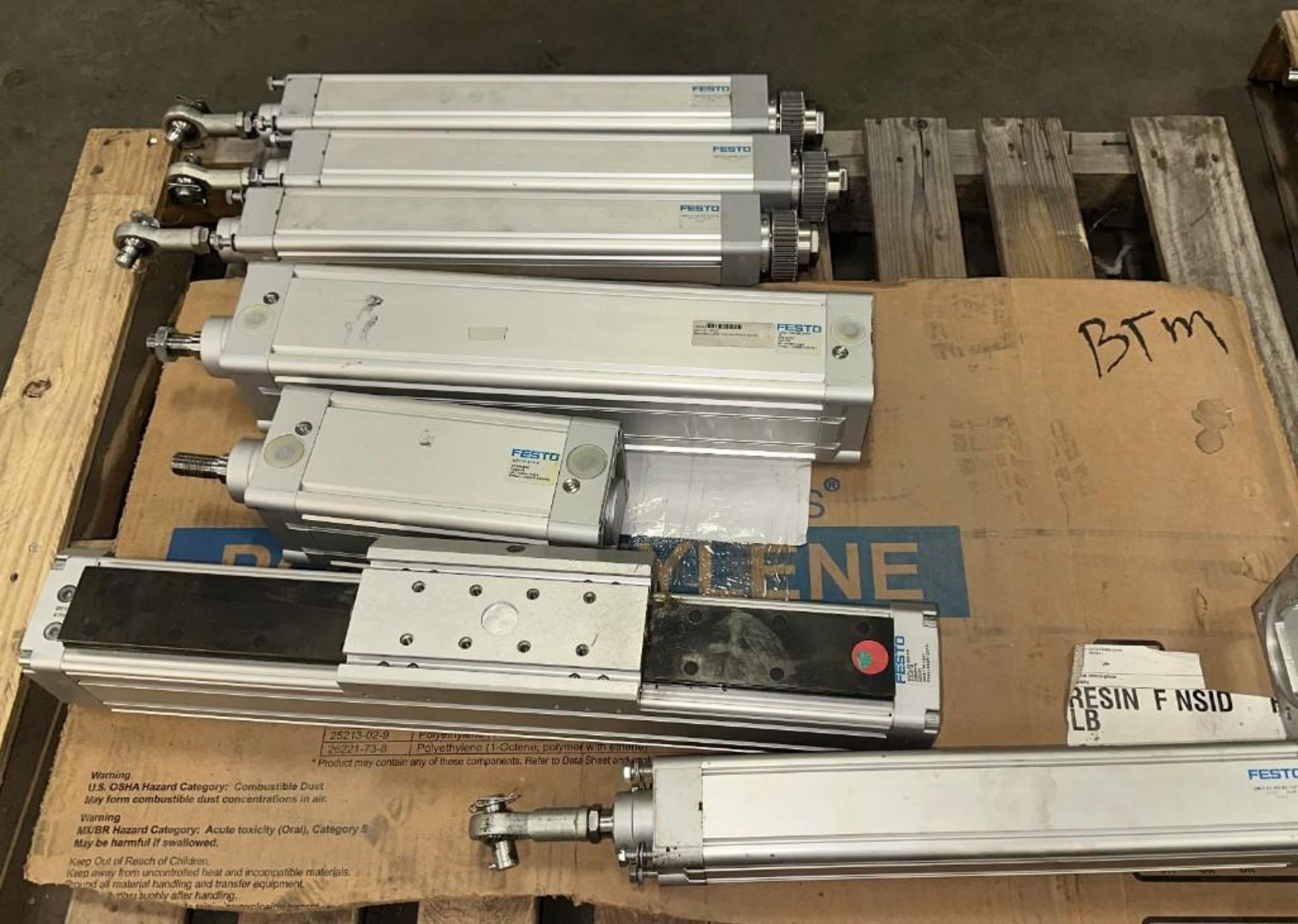 Lot of Misc. Festo Cylinders - Image 2 of 8