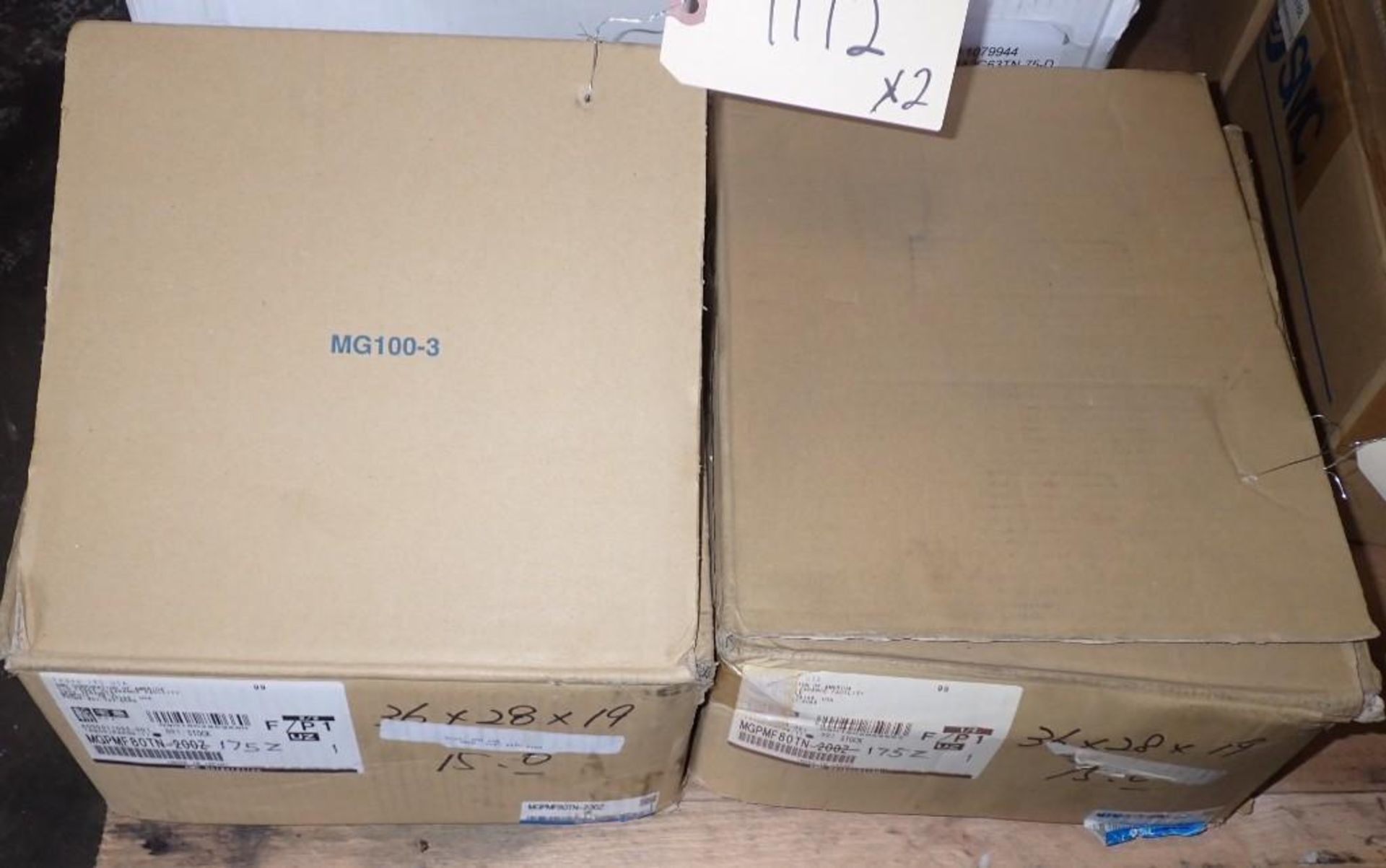 Lot of (2) SMC #MGPMF80TN-175Z Units