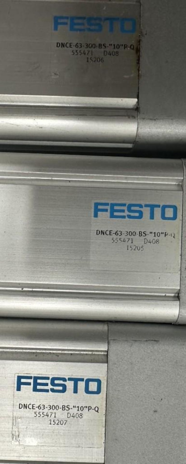 Lot of Misc. Festo Cylinders - Image 4 of 8