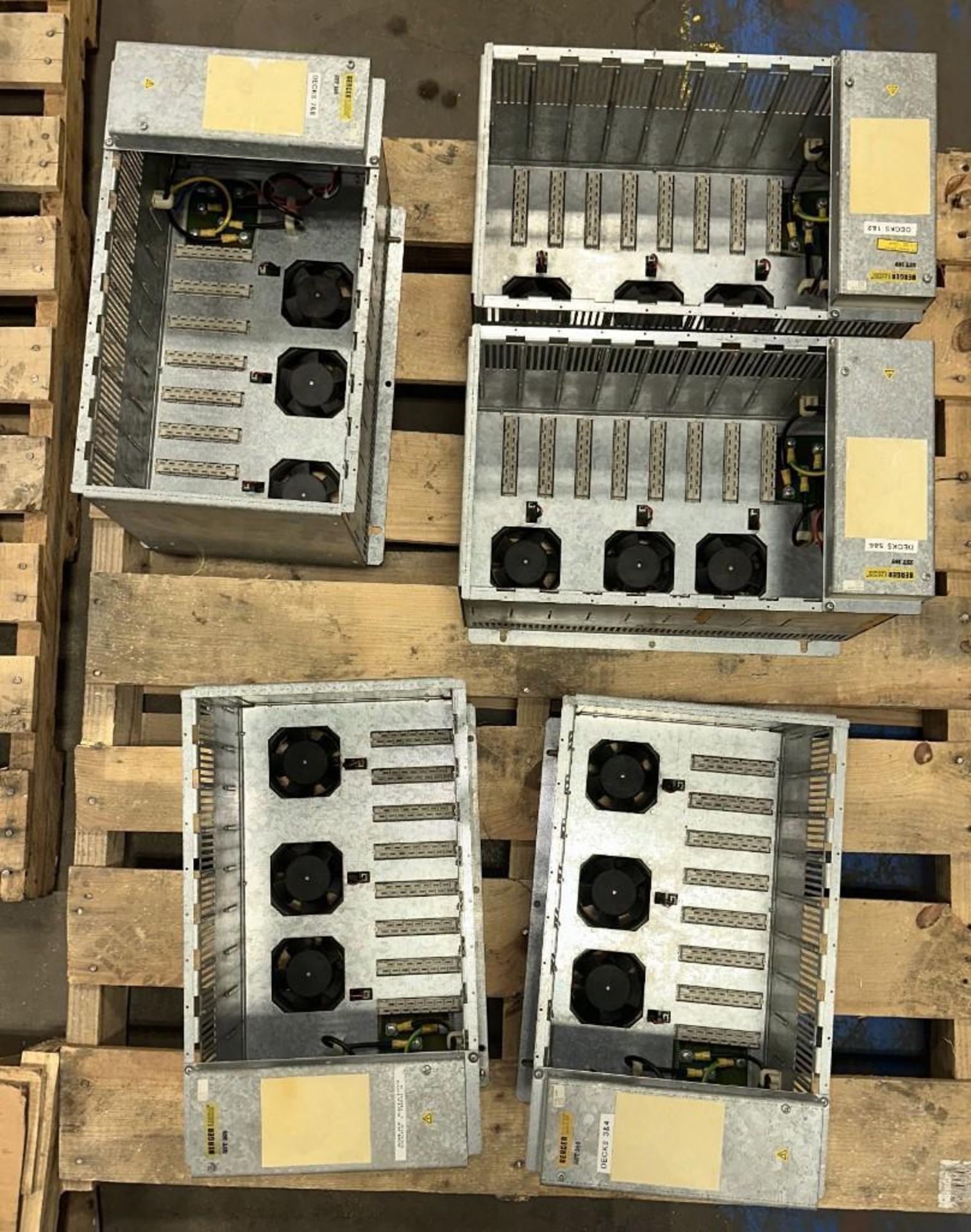 Lot of Berger Lahr #SST 169 Control Boxes
