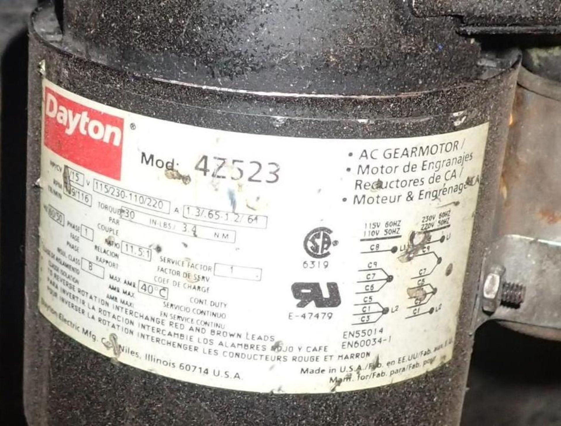 Lot of (3) Units w/ Dayton #4Z523 Motors - Image 4 of 4