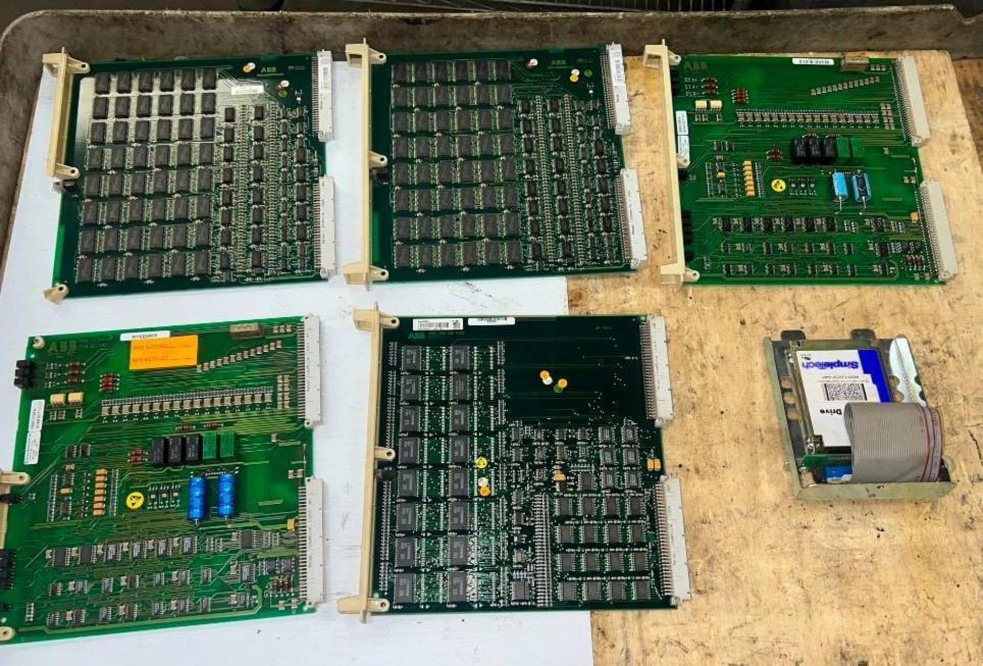 Lot of (6) ABB Boards