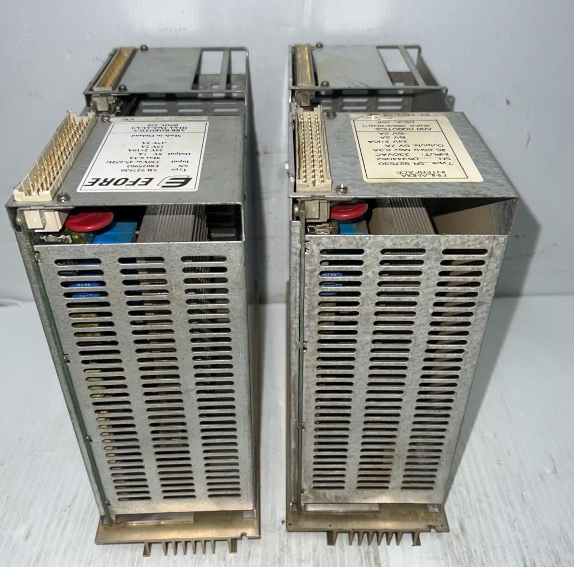 Lot of (2) ABB Robotics #3HAA 3563-AUA/1 / #DSQC 258 Modules - Image 3 of 5