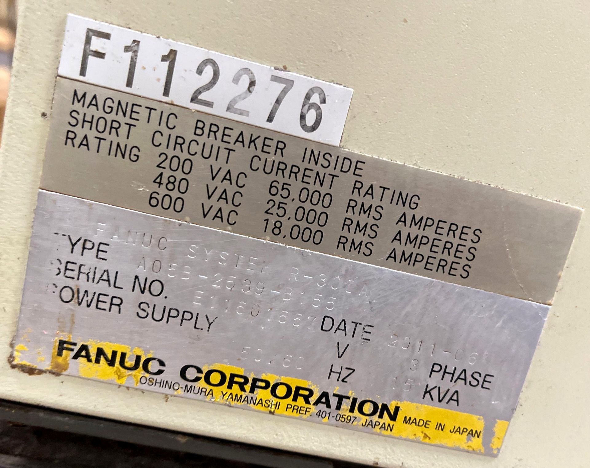 2011 Fanuc M-900iA/260L w/R30iA Controller - Image 8 of 13