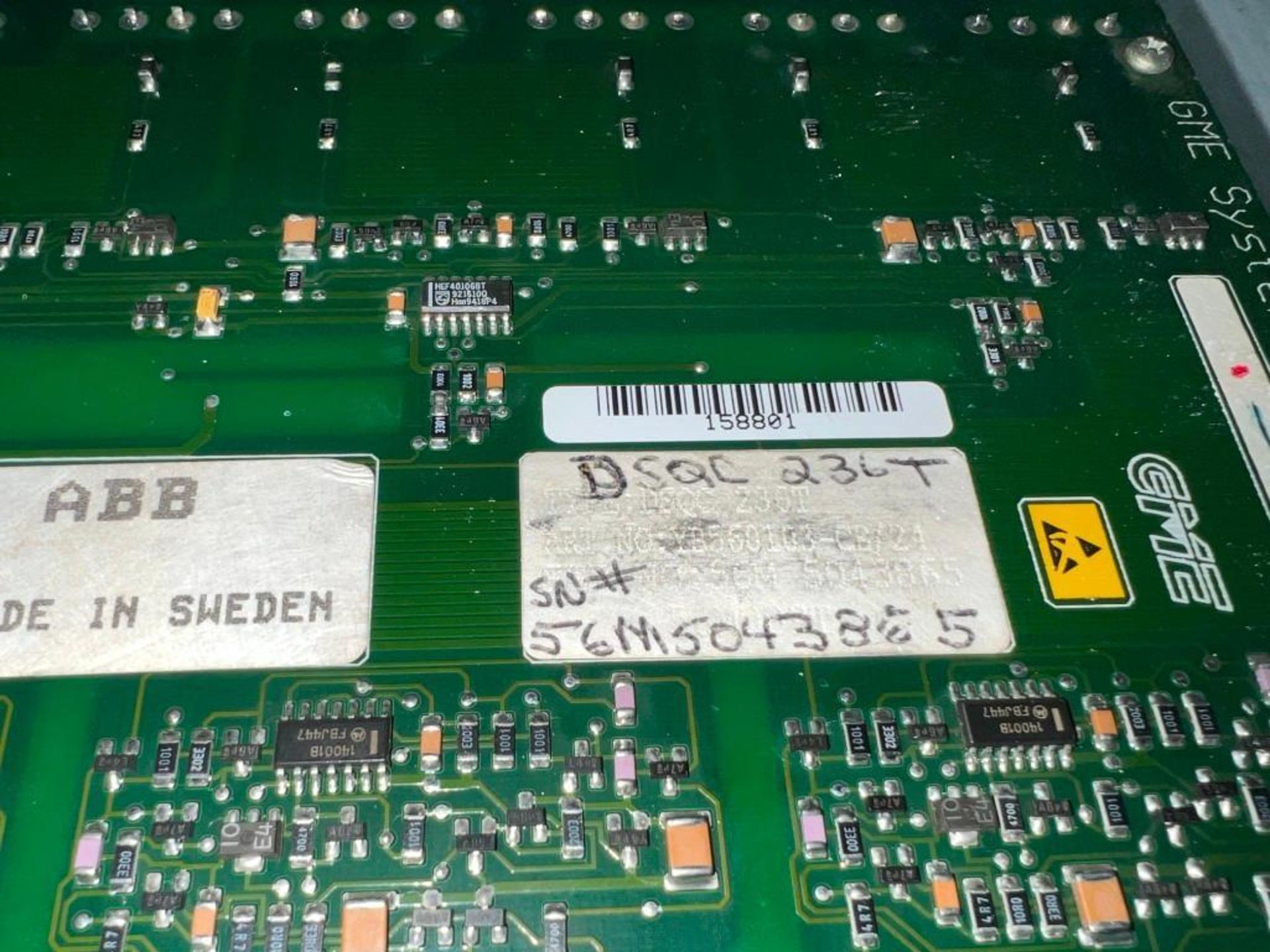 ABB #DSQC 236T Circuit Board - Image 3 of 3