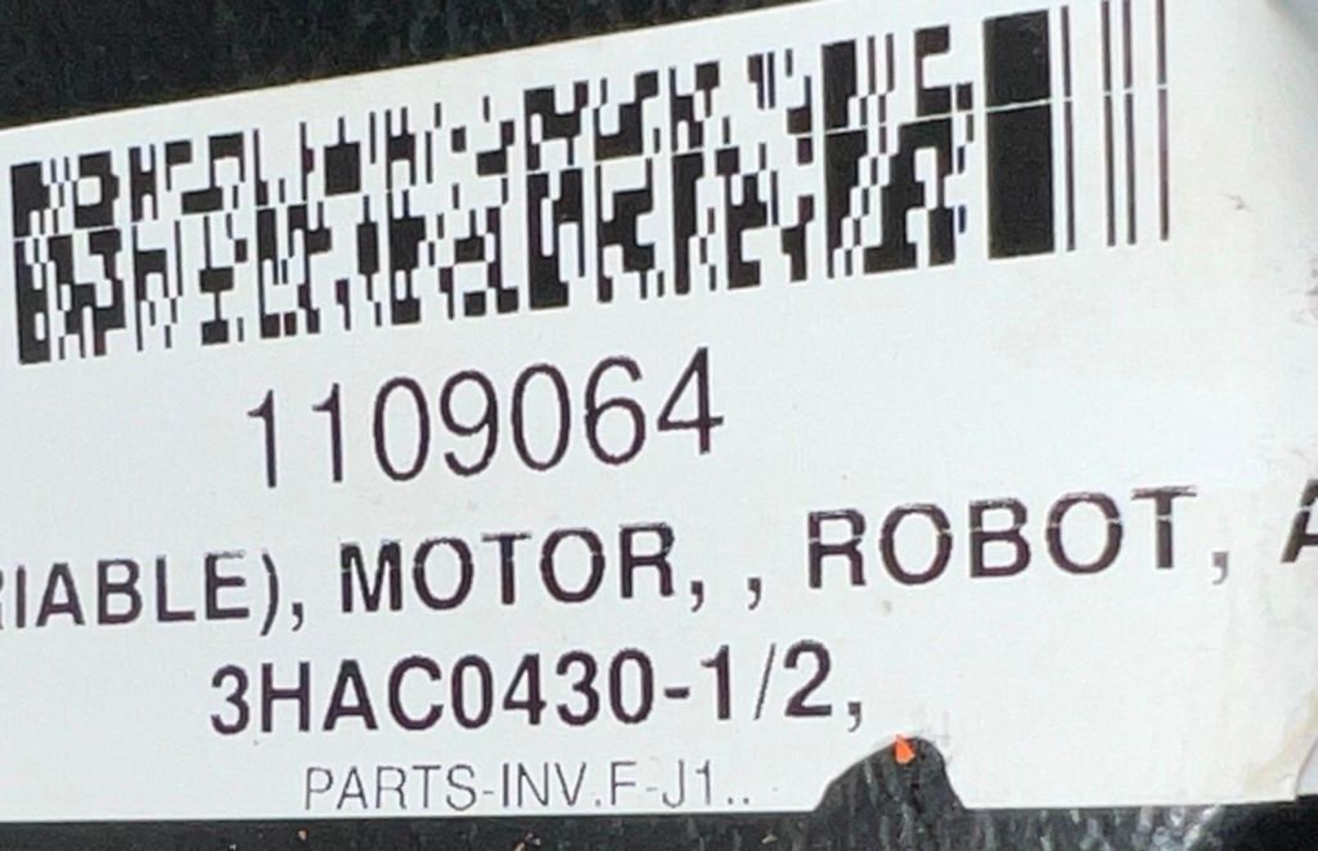 ABB #3HAC0430-1/2 Robot Motor - Image 4 of 4