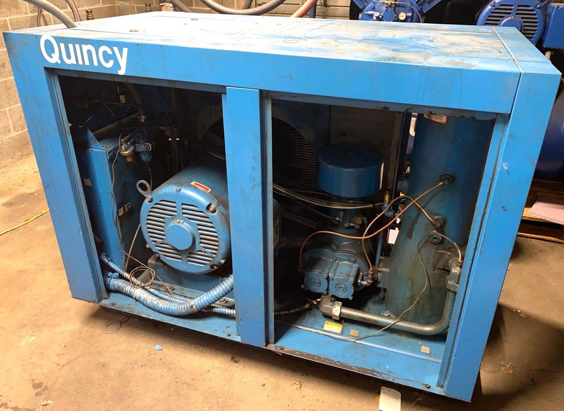 40 HP Quincy Rotary Screw QSB40ACA32N Air Compressor - Image 6 of 7