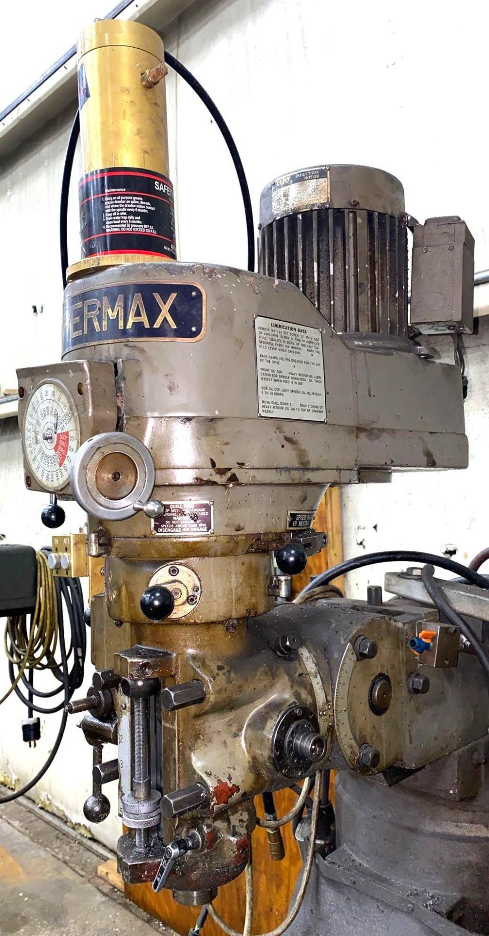 Supermax Vertical Milling Machine - Image 3 of 6