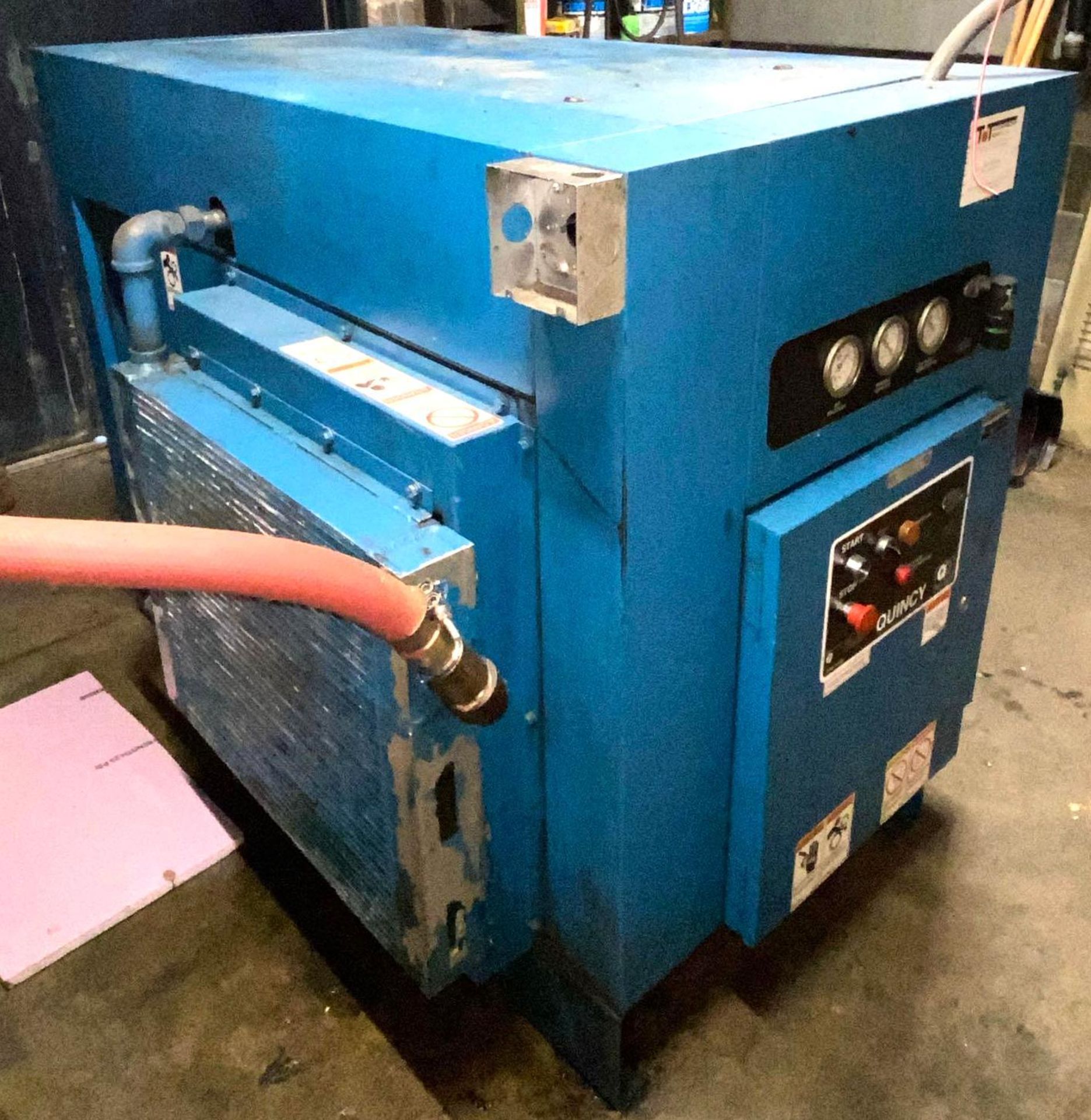40 HP Quincy Rotary Screw QSB40ACA32N Air Compressor - Image 5 of 7