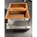 Brown & Sharpe Magnetic V Block w/ wood case