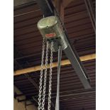 1/2 Ton CM Electric Chain Hoist, 115V