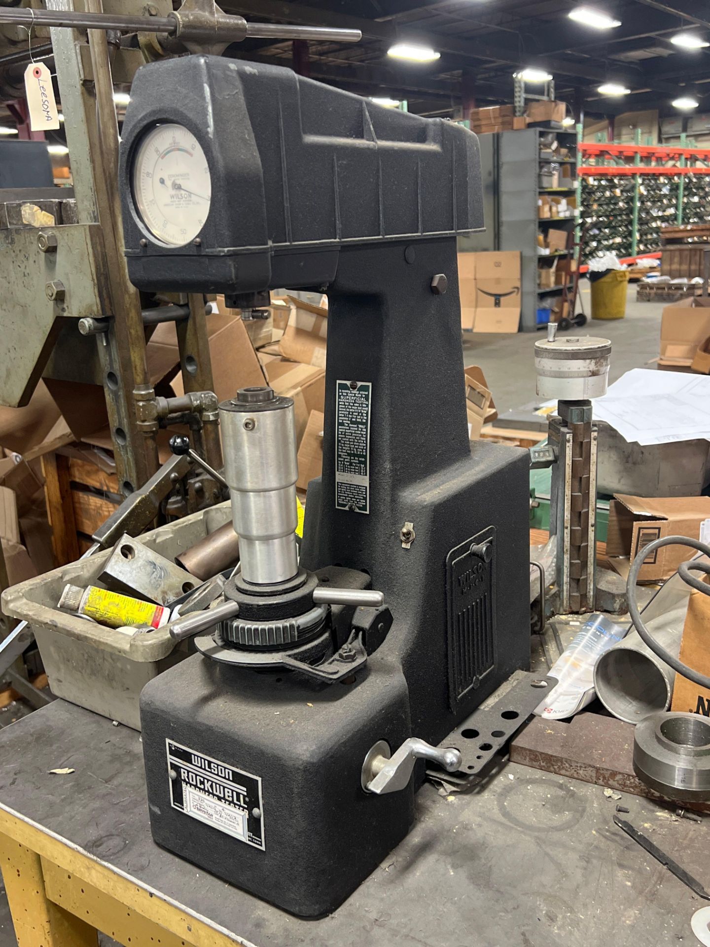 Rockwell Wilson 3 DS Hardness Tester