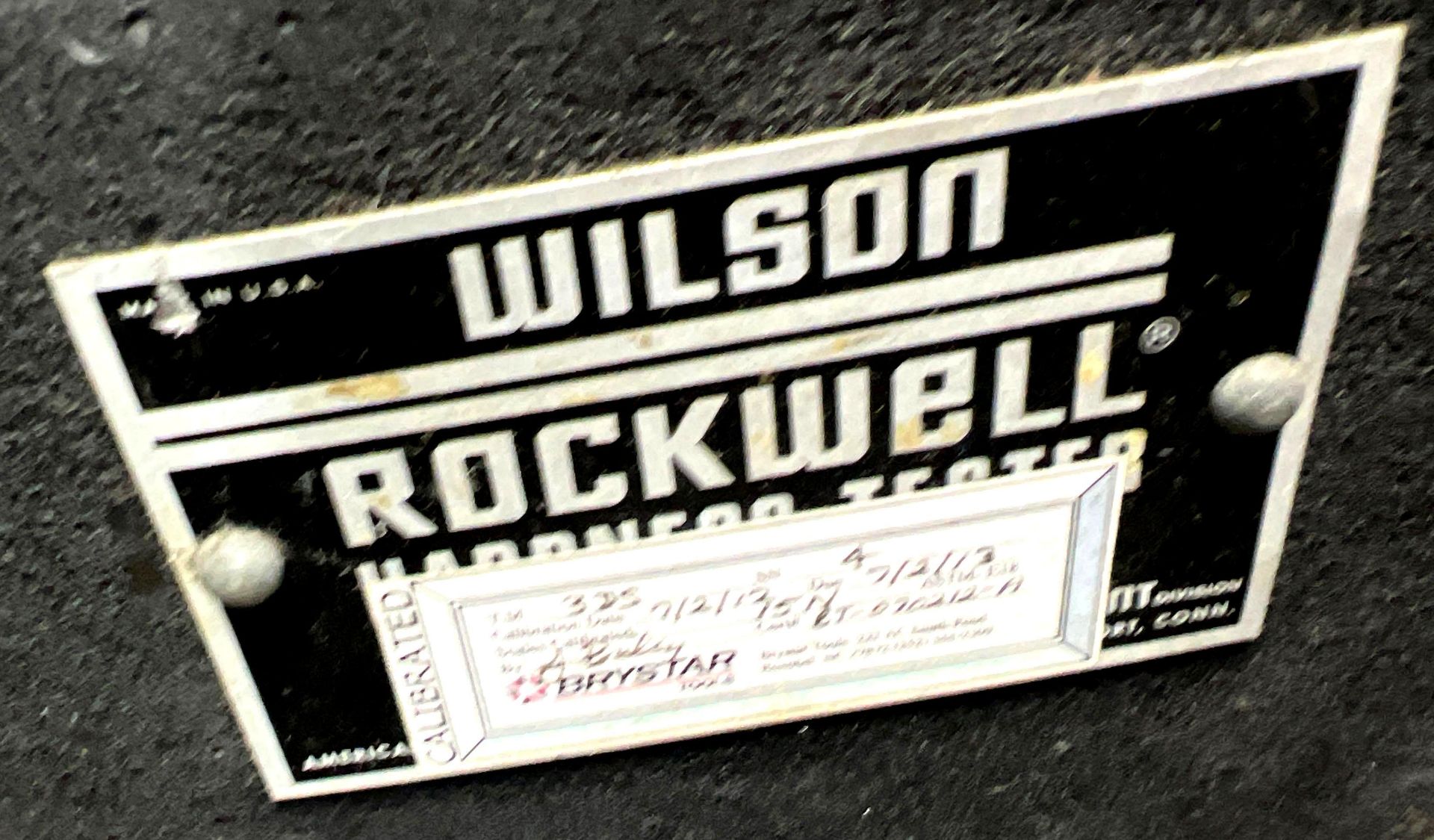 Rockwell Wilson 3 DS Hardness Tester - Image 5 of 6