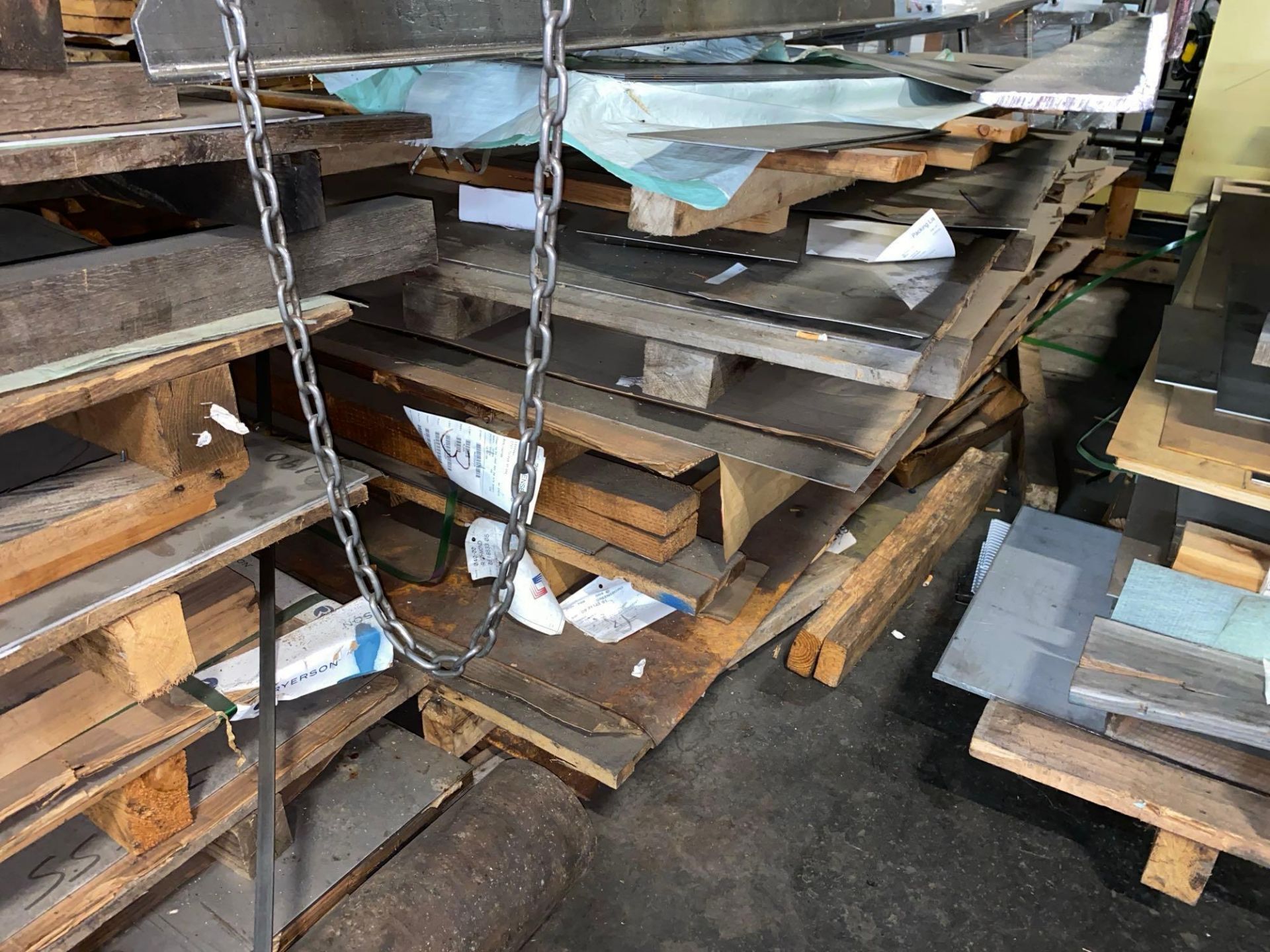 Large Lot of Misc. Steel Product, Mostly sheet - Image 6 of 7