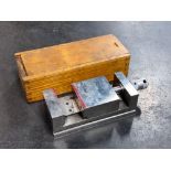 3" Precision Machinist Vise w/ Wood Box
