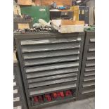 10 Drawer Vidmar like Cabinet w/ Contents