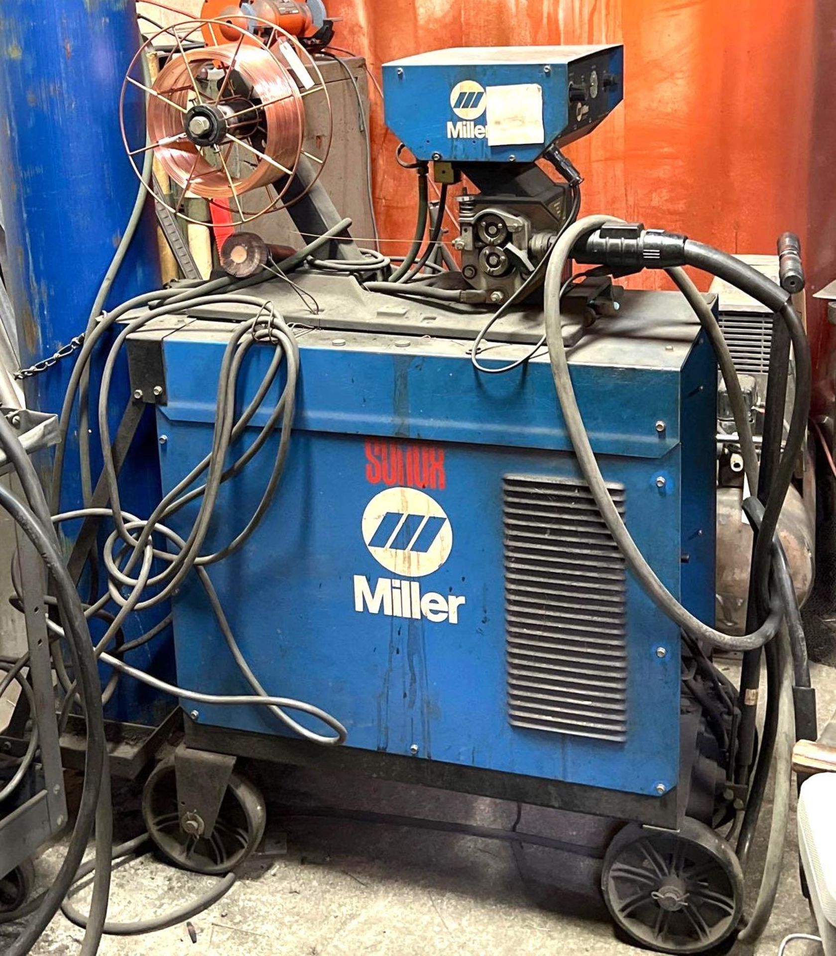 Miller CP-200 Welding Power Supply w/ Millermatic S-52E Feeder - Image 4 of 5