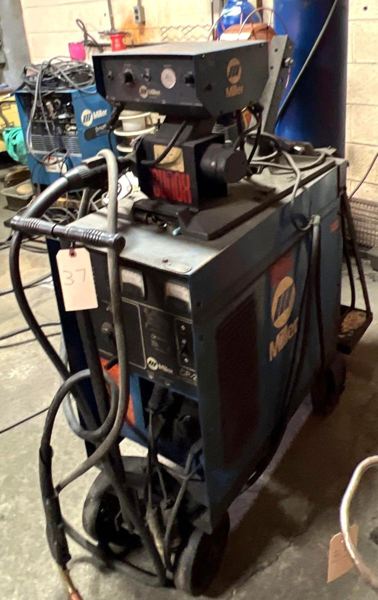 Miller CP-200 Welding Power Supply w/ Millermatic S-52E Feeder - Image 5 of 5