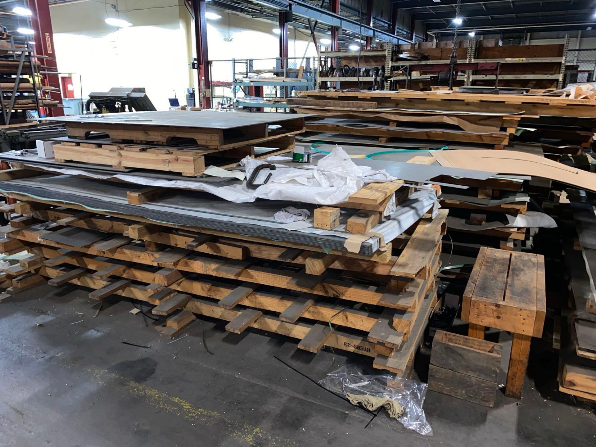 Large Lot of Misc. Steel Product, Mostly sheet - Image 8 of 8